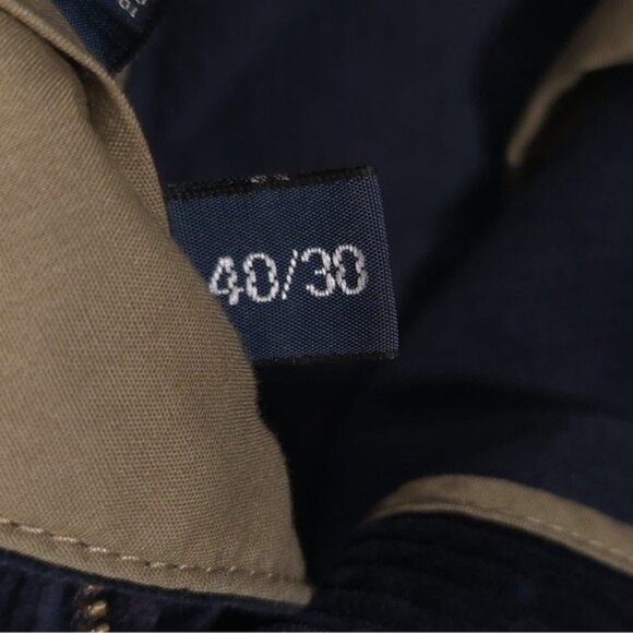POLO RALPH LAUREN Men’s PRESTON PANT Cotton Corduroy‎ Navy VINTAGE Size 40/30 - Picture 4 of 11
